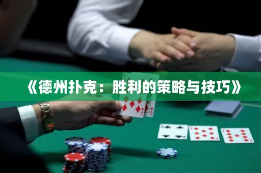 《德州扑克：胜利的策略与技巧》